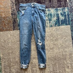Joe's Jeans Light Blue Distressed Skinny Jeans